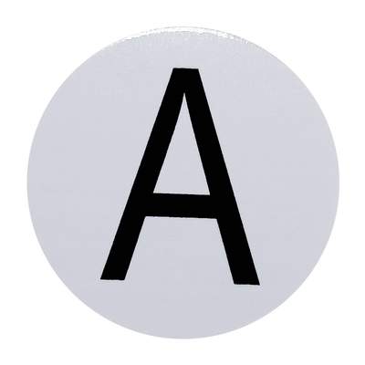 La etiqueta engomada del Pvc del vinilo de la historieta de las estrellas del alfabeto cubre el papel adhesivo A4