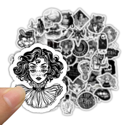 Mujeres sexy Devil Horror Graffiti Kiss Cut Stickers Impresión 4cm-8cm