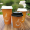 Tazas de café para llevar desechables de papel de acondicionamiento de alimentos para bebidas calientes para té con leche 24 oz