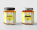 Etiqueta autoadhesiva personalizada del tarro de la miel a prueba de manipulaciones para el acondicionamiento de los alimentos