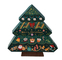 Caja de embalaje de regalo de turrón de árbol de Navidad Caja de surtido de galletas rectangulares