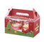CYMK personalizado que imprime la caja de regalo de Navidad para el caramelo dulce 600gsm de la torta de la Navidad