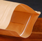 Bolsas de papel que se pueden volver a sellar de la comida del papel de Kraft del OEM con la ventana