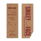 Etiquetas colgantes de cuero Kraft personalizadas, etiqueta de precio marrón para equipaje de ropa de marca