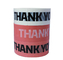 El rosa de Bopp del OEM le agradece la cinta de la etiqueta engomada del acondicionamiento de los alimentos para el lacre de la caja