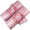 Bolsas de correo de plástico de polietileno rosa de 100 micras, envío de embalaje exprés para ropa