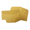 Impresión de Mini Kraft Paper Envelopes Gold para el correo de empaquetado