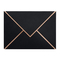 Sobre ultravioleta de Logo Black Card Kraft Paper que broncea para el negocio